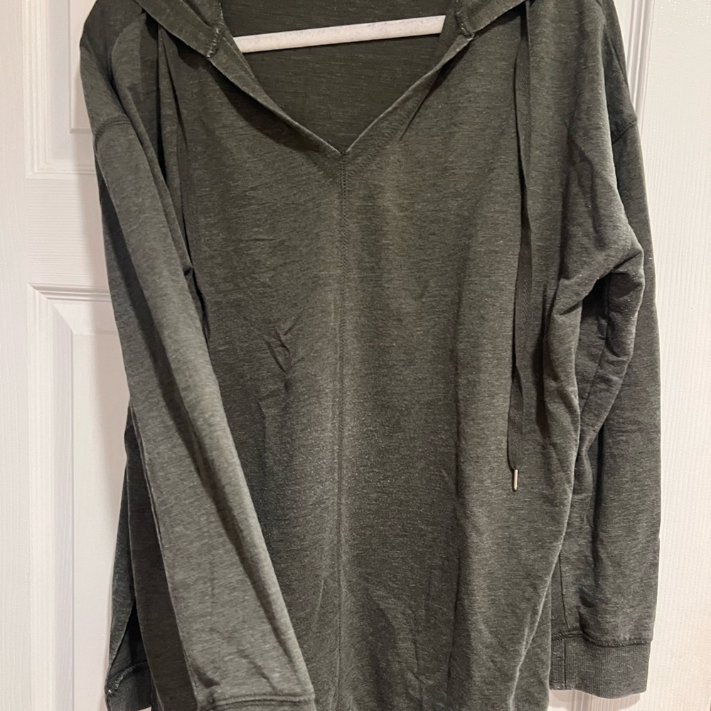 Z Supply Olive Green Hoodie